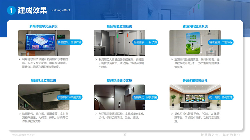 讯鹏智慧公厕系统-建成效果