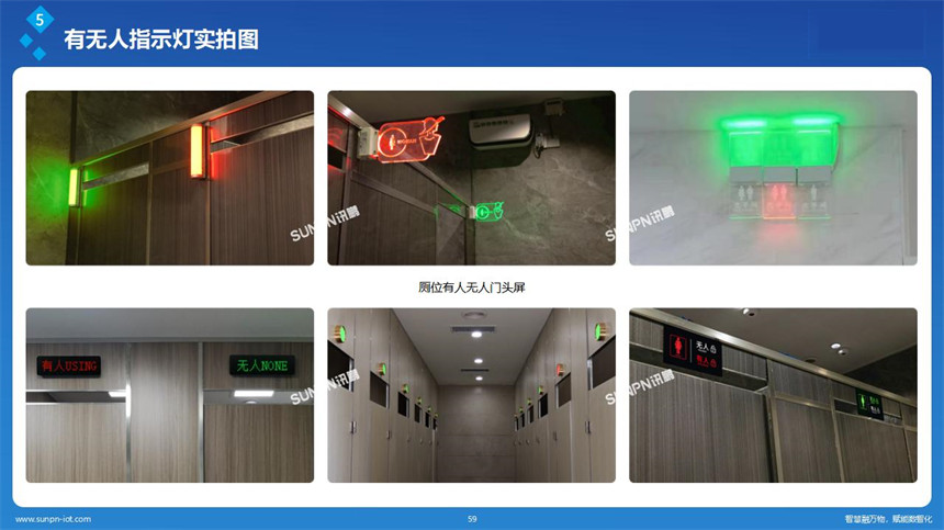 深圳讯鹏智慧公厕-有无人指示屏 深圳讯鹏智慧公厕-有无人指示屏