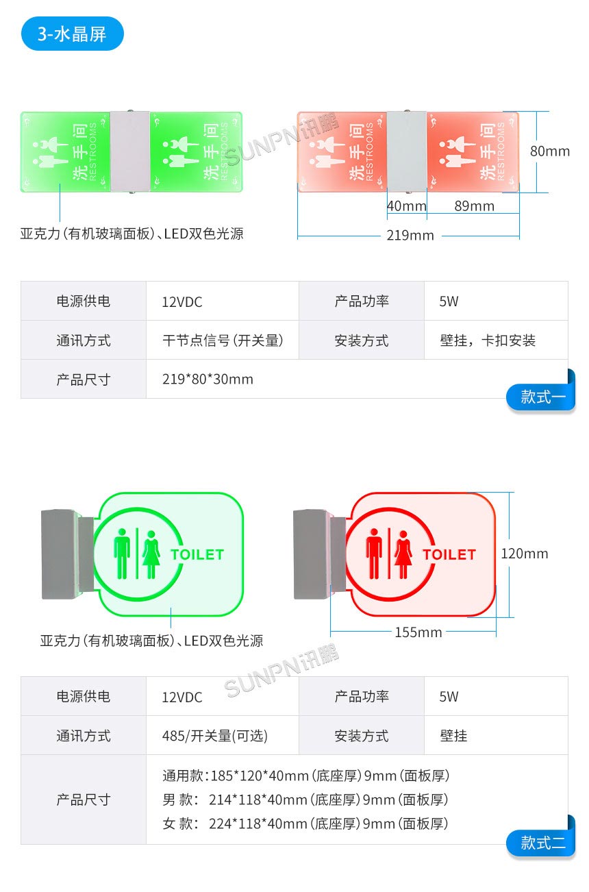 深圳讯鹏智慧公厕有无人指示灯相关推荐