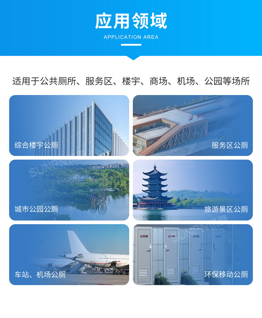 深圳讯鹏移动公厕有无人指示牌应用领域