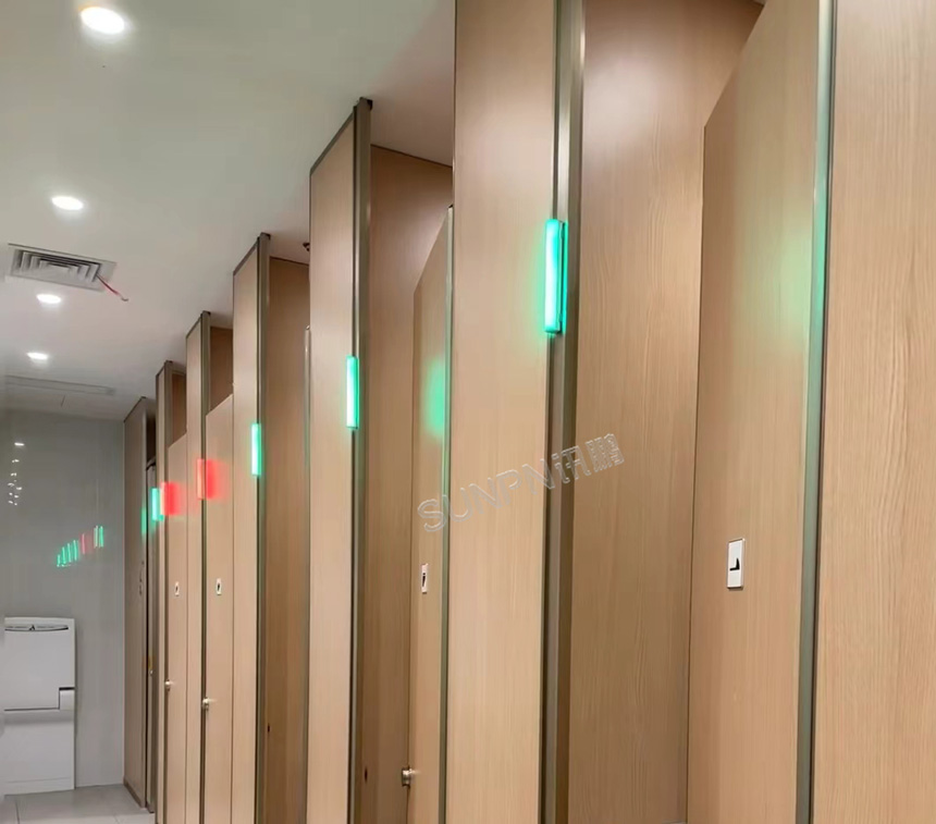 深圳讯鹏智慧公厕系统-指示灯引导