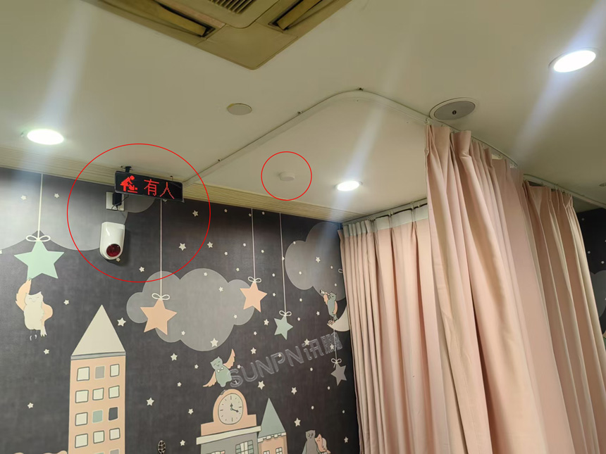 母婴室有无人引导系统-现场实拍