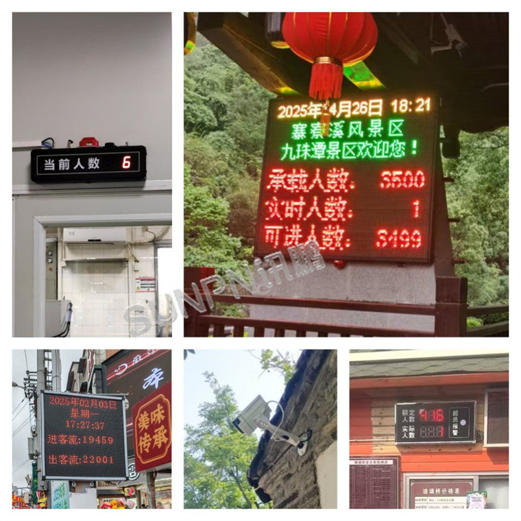 讯鹏客流统计系统-案例实拍