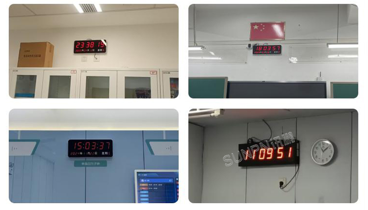 讯鹏科技NTP同步时钟系统案例实拍