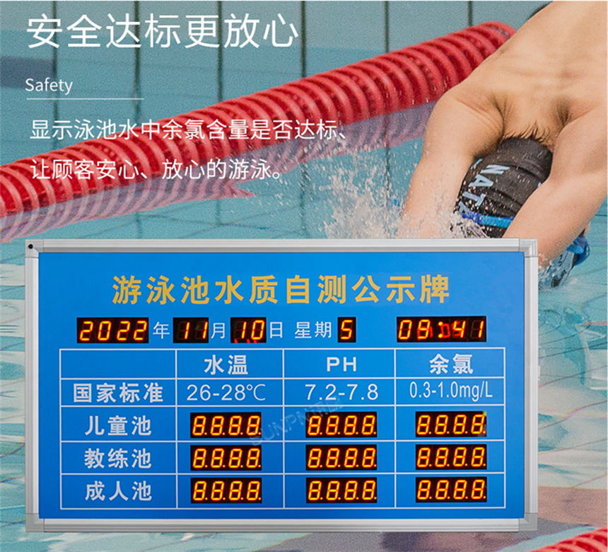 讯鹏科技水质监测牌安全透明