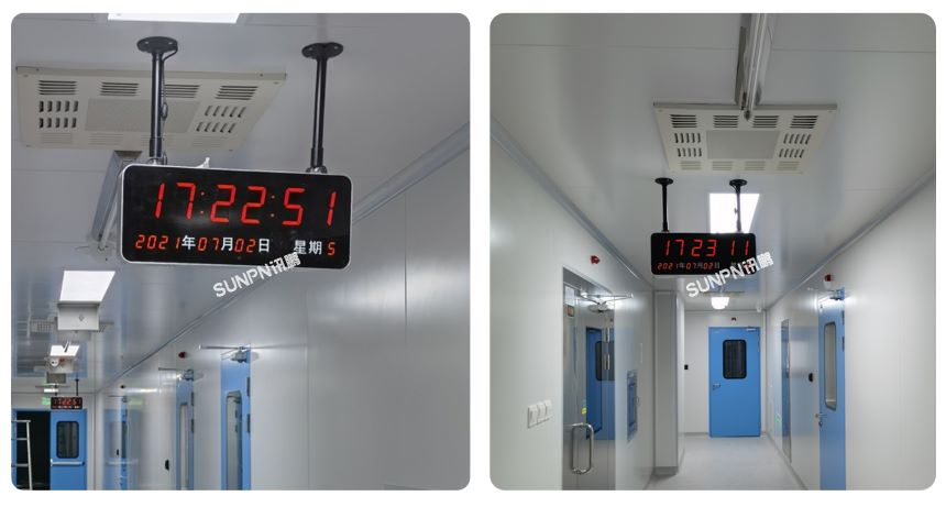 医院同步时钟系统-现场案例