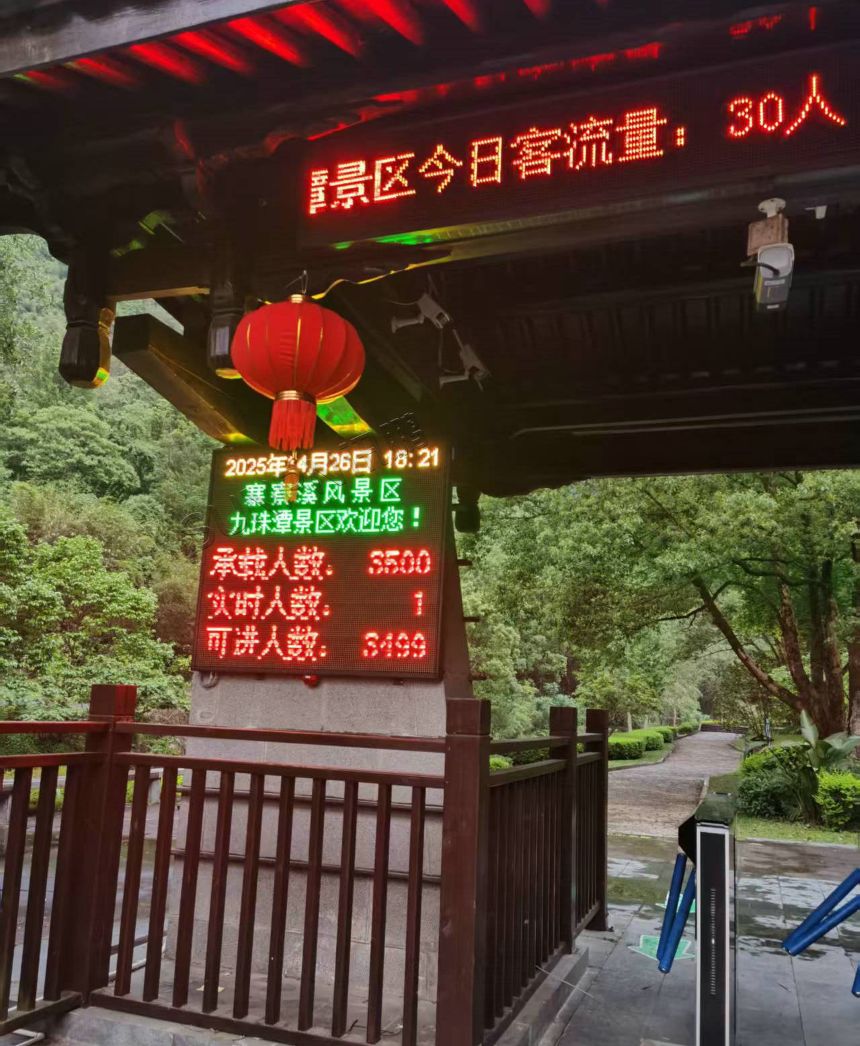 讯鹏客流统计系统-电子看板