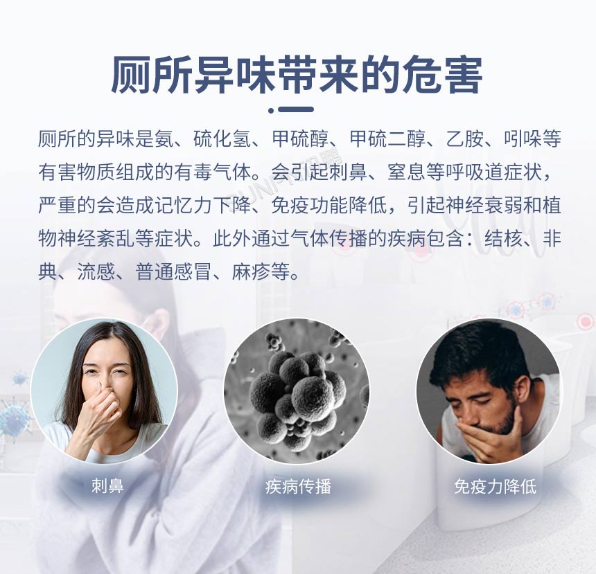 厕所异味危害