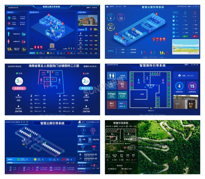 讯鹏科技智慧公厕系统-界面展示