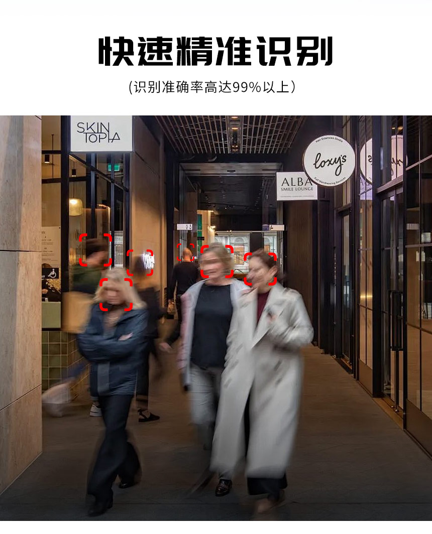 讯鹏客流统计摄像头辅助商场运营