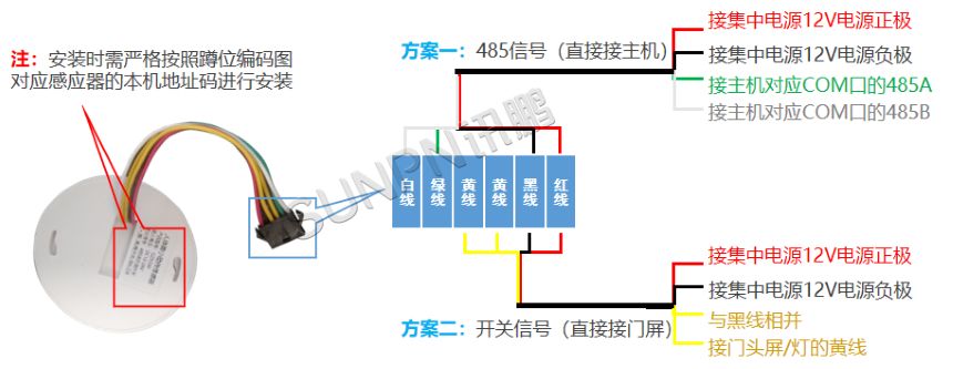 微动传感器-接线说明