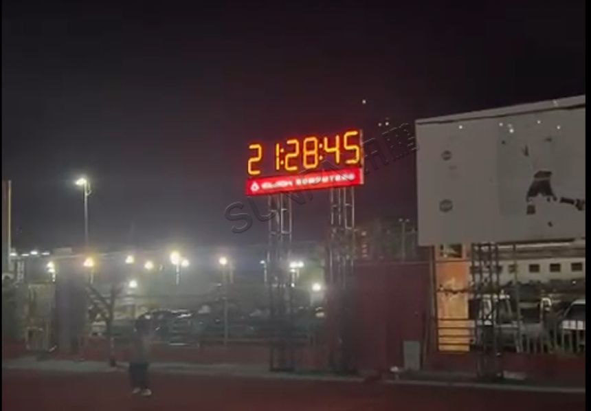 大型户外电子时钟系统