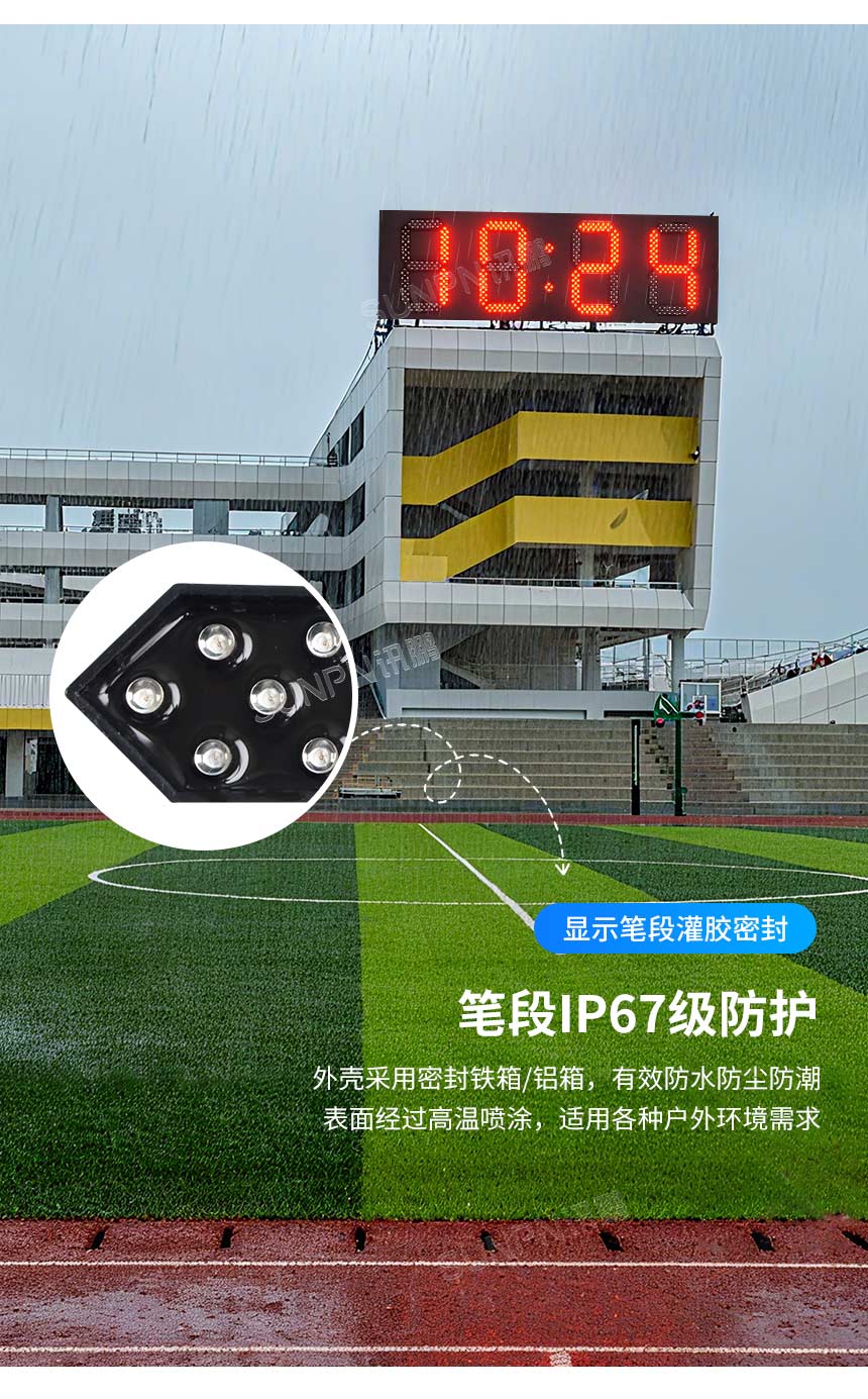 GPS 防水电子钟-IP67防护