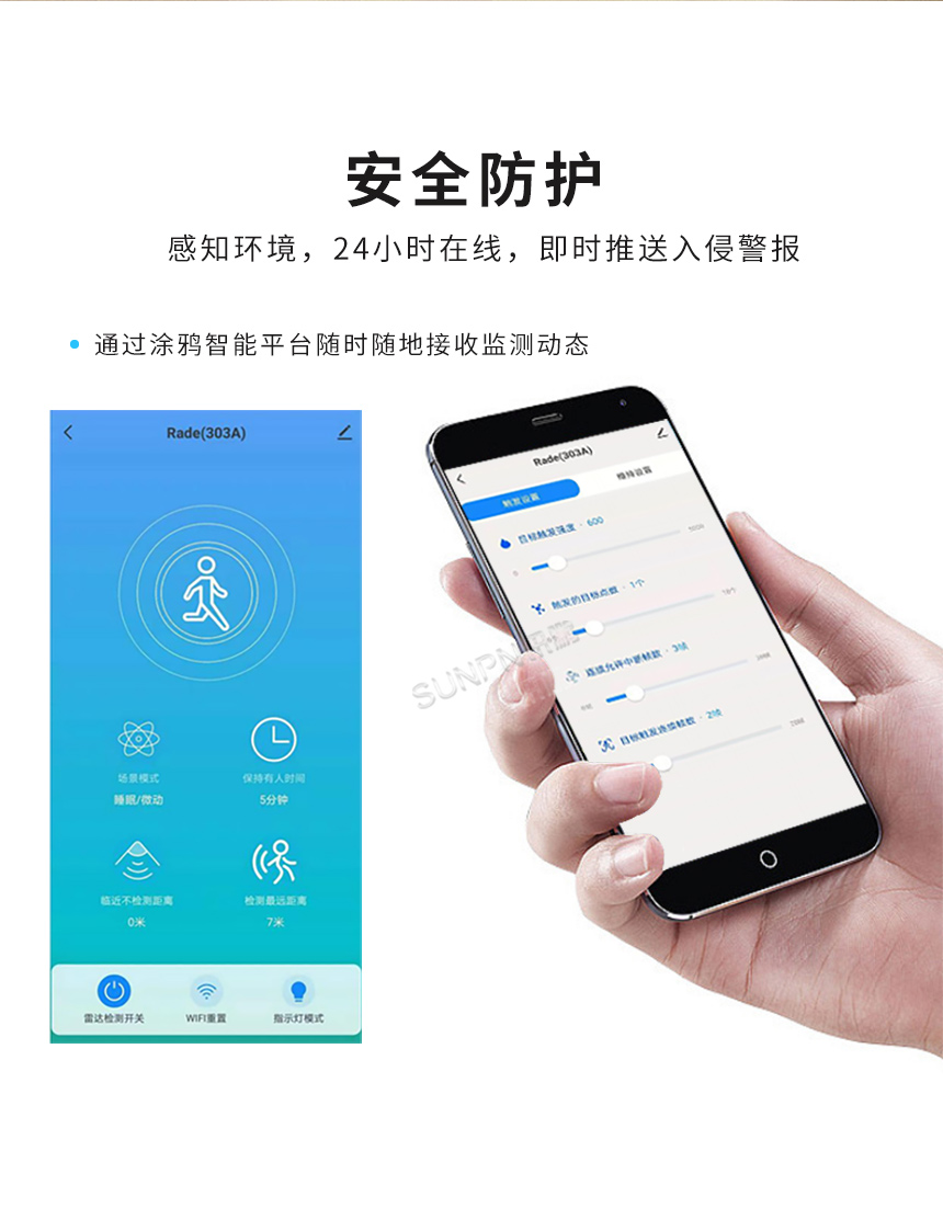 毫米波雷达传感器-安全防护