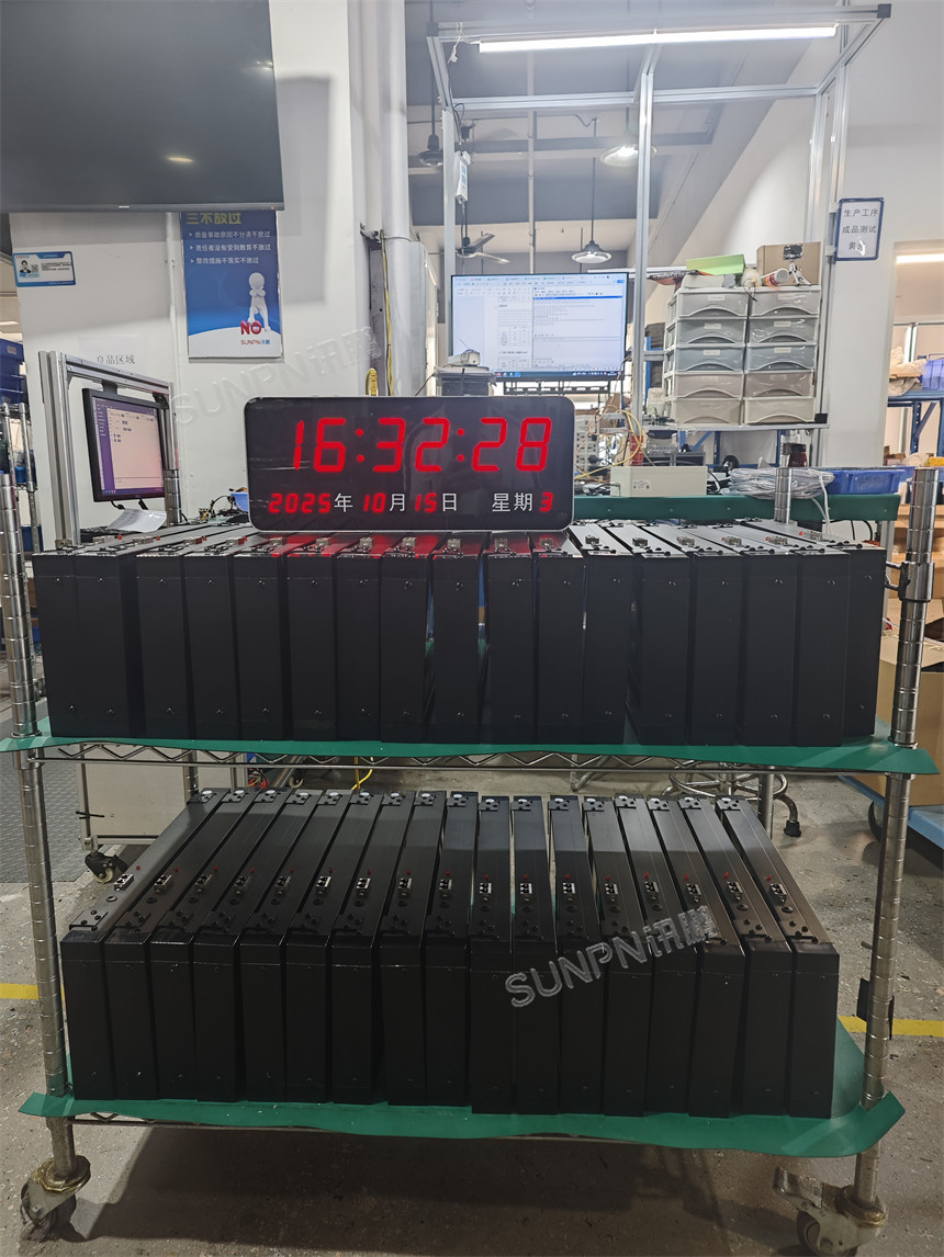 讯鹏NTP网络同步时钟系统生产现场 讯鹏NTP网络同步时钟系统生产现场