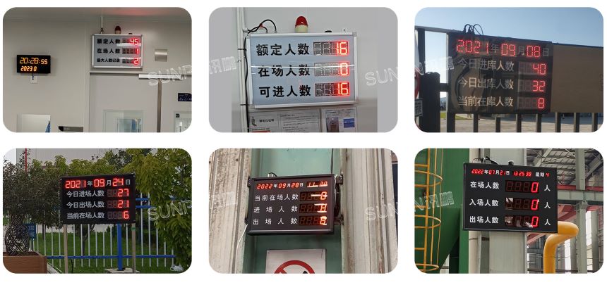 人数统计显示屏-相关案例