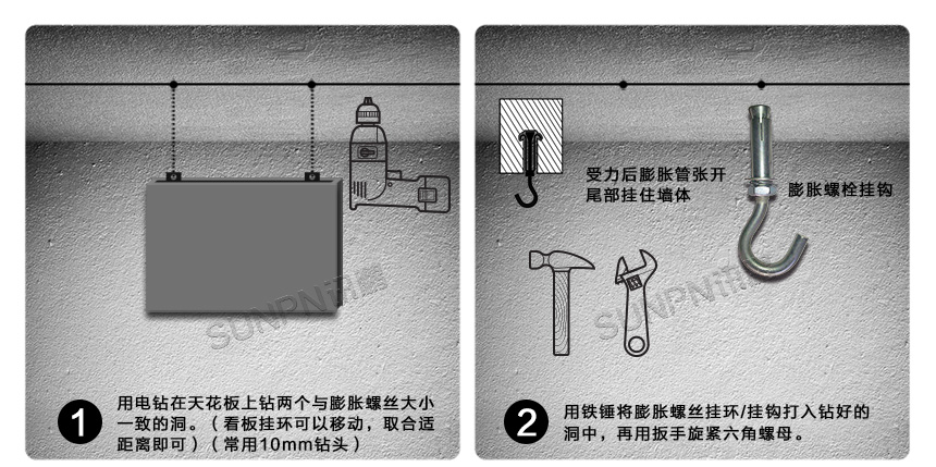 讯鹏世界时间卫星时钟-安装说明