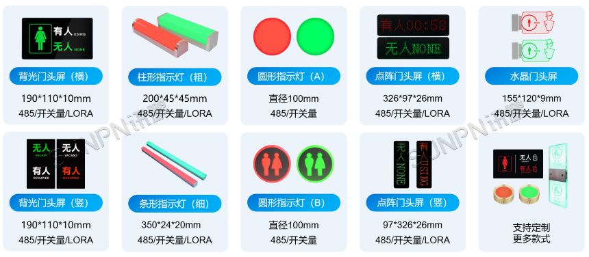 智慧公厕门头屏