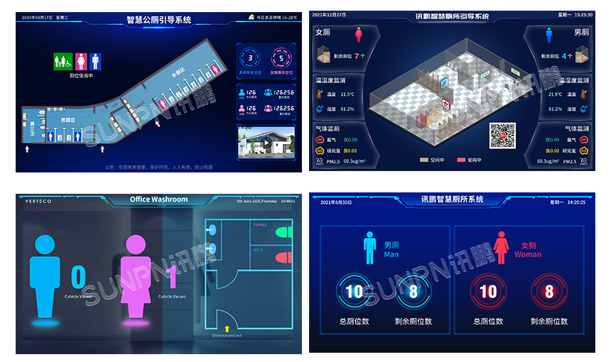 智慧公厕系统-界面参考