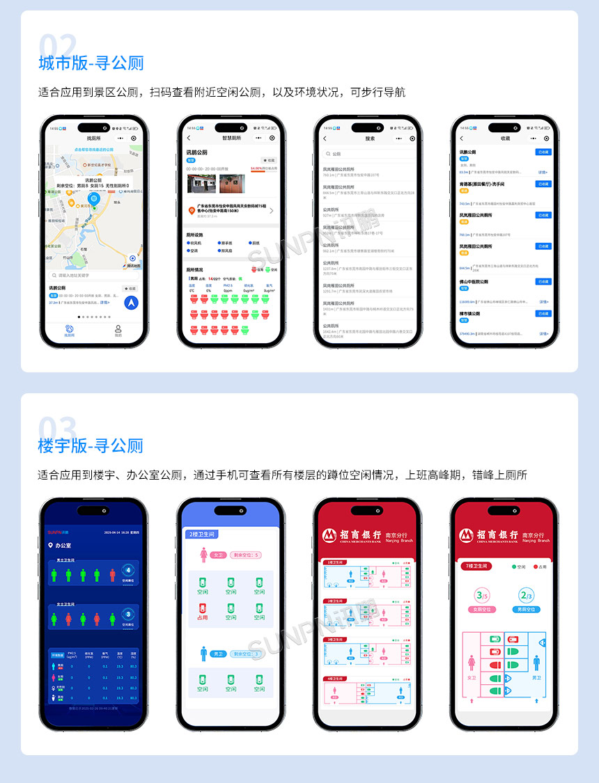 智慧公厕系统-小程序功能介绍 智慧公厕系统-小程序功能介绍