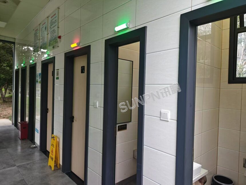 讯鹏智慧公厕系统-厕位有无人显示 讯鹏智慧公厕系统-厕位有无人显示