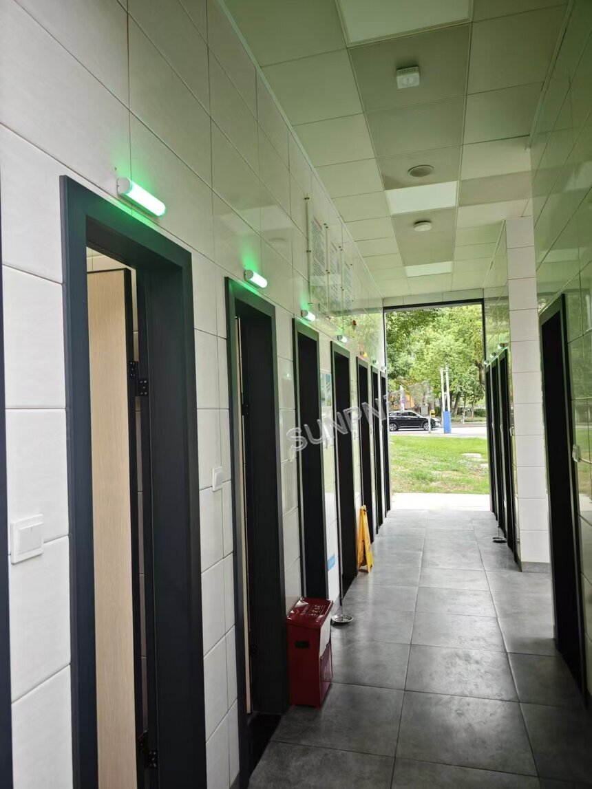 讯鹏智慧公厕系统-安装实际效果 讯鹏智慧公厕系统-安装实际效果