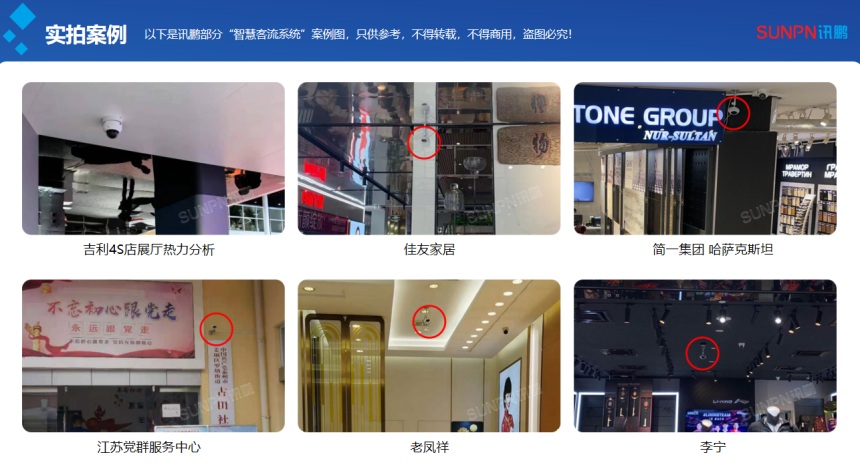讯鹏客流统计方案应用案例