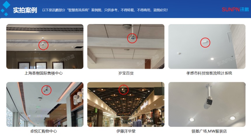 讯鹏客流统计方案应用案例