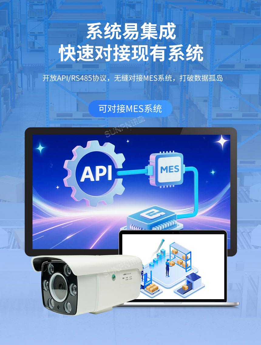 讯鹏AI视觉计数传感器-对接MES系统