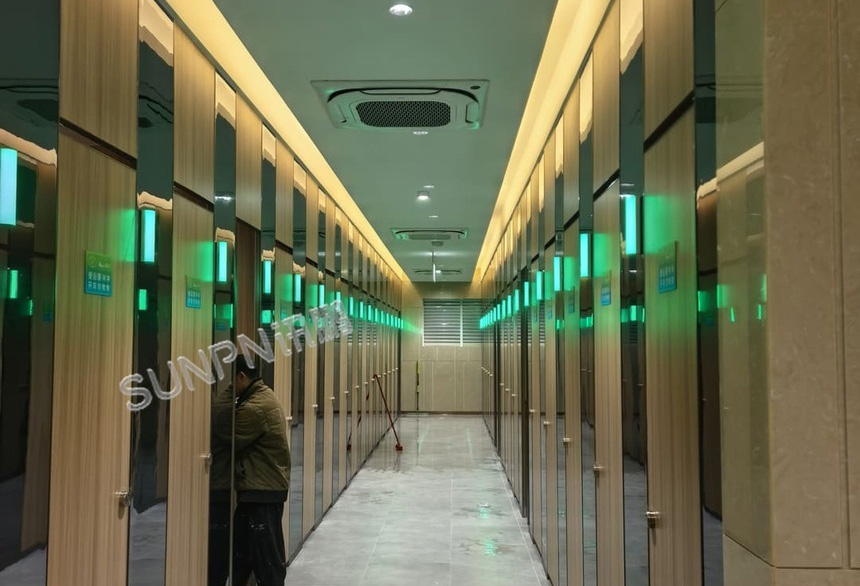 讯鹏科技智慧公厕系统-安装后样式