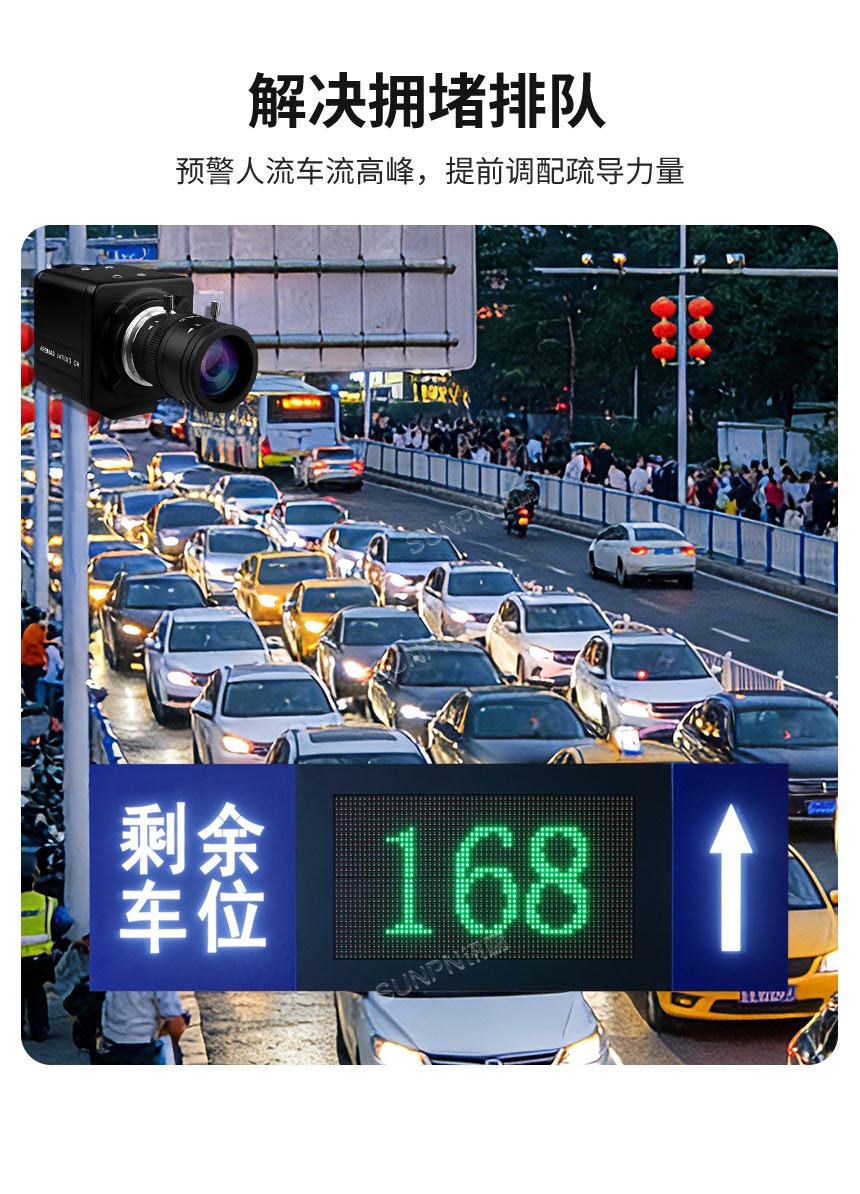 讯鹏车辆视觉计数系统-缓解拥堵