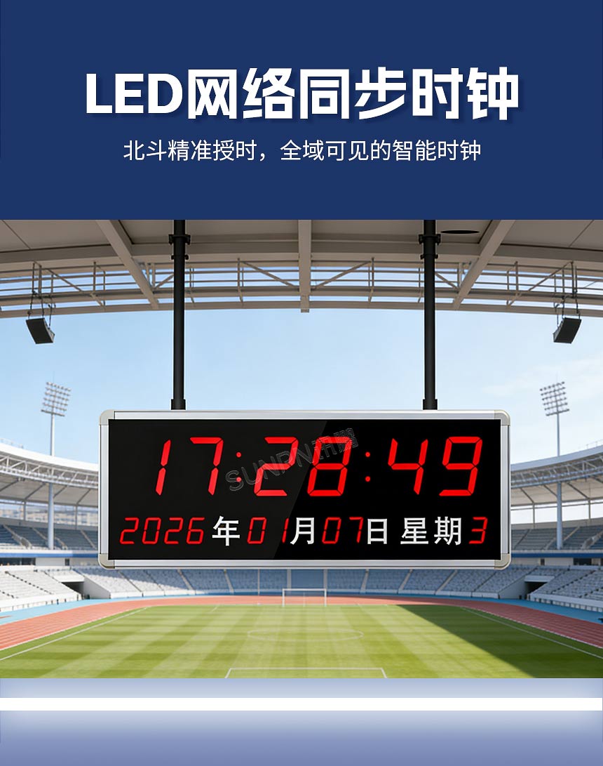 LED同步时钟