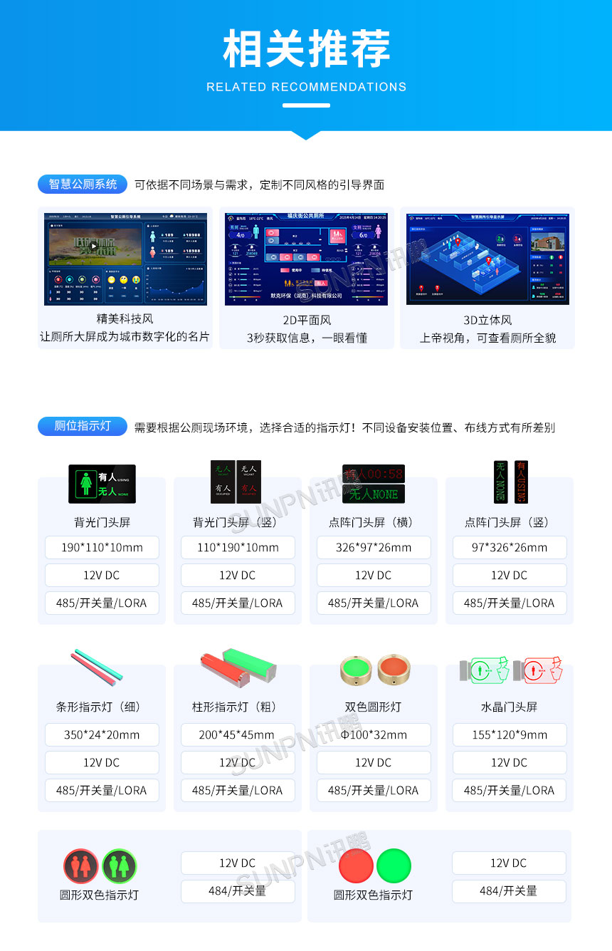 讯鹏智慧公厕系统-产品推荐