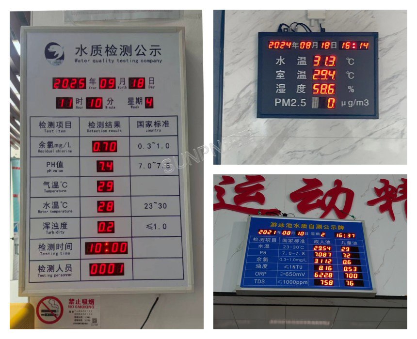 讯鹏水质监控公示牌-案例实拍 讯鹏水质监控公示牌-案例实拍