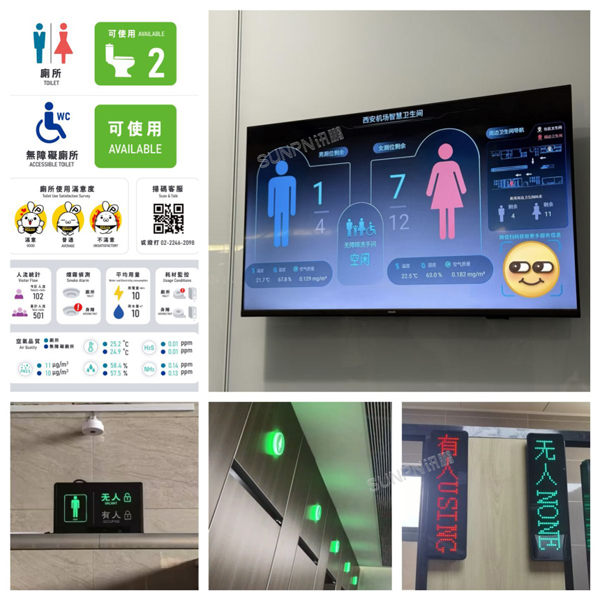 讯鹏科技智慧公厕系统案例实拍