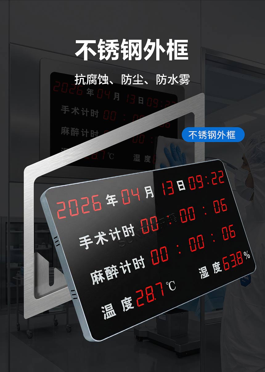 手术时时钟材质介绍