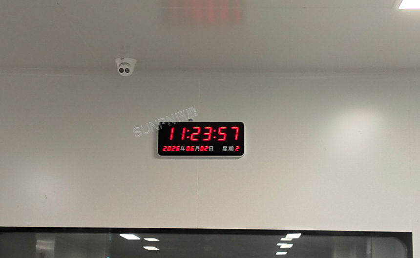 讯鹏NTP时钟系统-制药厂车间安装 讯鹏NTP时钟系统-制药厂车间安装