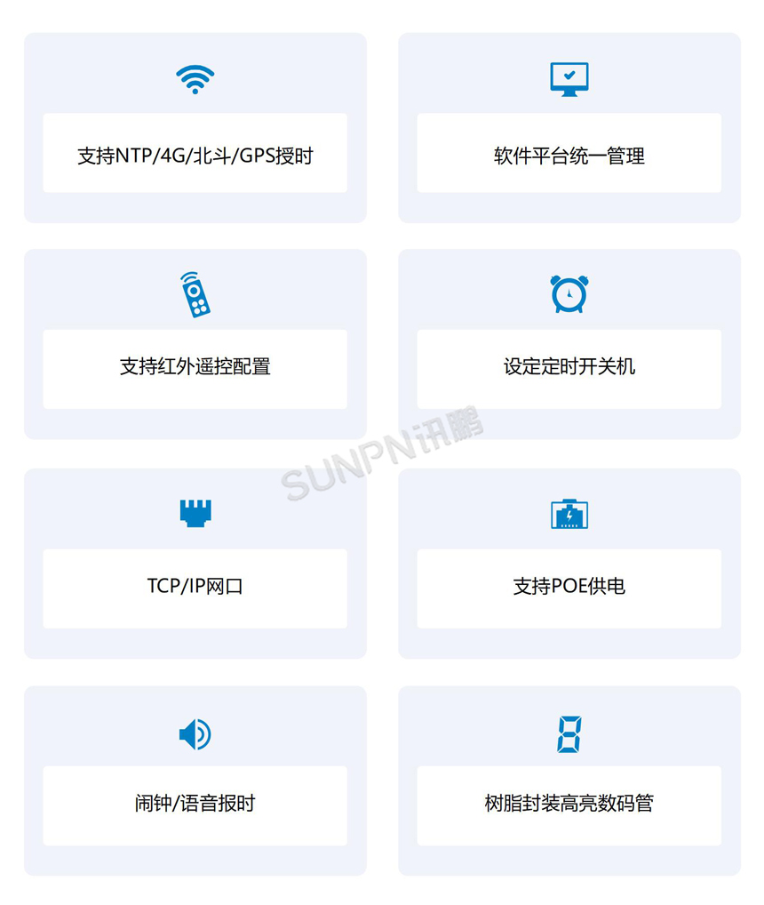 讯鹏标准同步时钟-核心优势 讯鹏标准同步时钟-核心优势